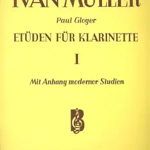 Etüden Band 1 für Klarinette Neuheit
