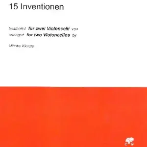 Begrenztes Angebot 15 Inventionen für 2 Violoncelli