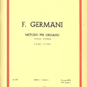 Metodo per organo vol.2 Solange Der Vorrat Reicht
