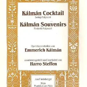 Kálmán Cocktail und Kálmán Souveniers für Klavier Mega-Angebot