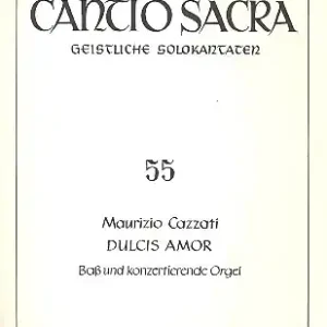 Dulcis amor für Bass und Bc Sofort Bestellen