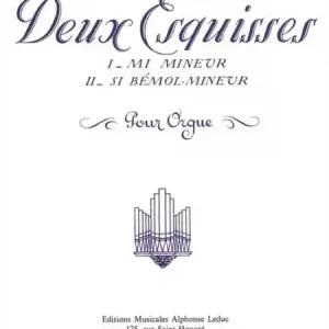 2 esquisses op.41 pour orgue Preis Gesenkt