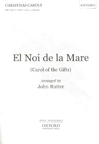 Zertifiziert El noi de la mare for voice (unison chorus) and instruments