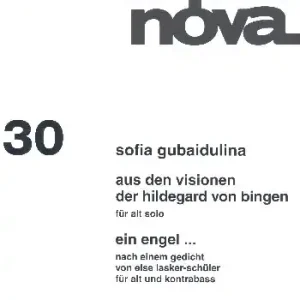Direktkauf Aus den Visionen der Hildegard von Bingen und Ein Engel für Alt (Alt und Kontrabass)