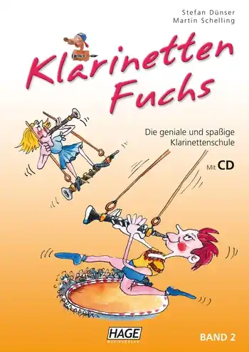 Klarinetten Fuchs Band 2 (+CD) für Klarinette (deutsches und Böhm-System) Preis Gesenkt