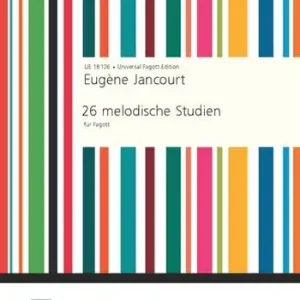 26 melodische Studien für Fagott Angebot