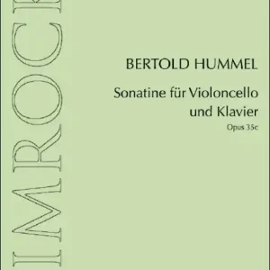 Neu Im Sortiment Sonatine op.35c für Violoncello und Klavier