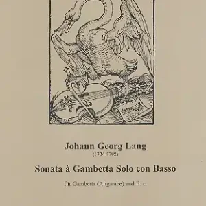 Aktuell Sonata für Gambetta (Altgambe) und Bc