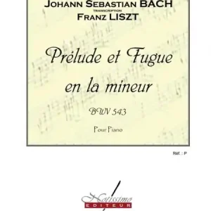Sichere Zahlung Prélude et Fugue en la mineur BWV543 pour piano