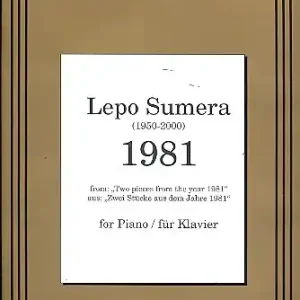 Jetzt Bestellen 1981 für Klavier