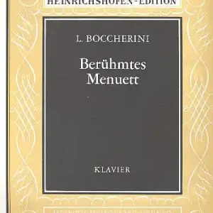 Expressversand Berühmtes Menuett für Klavier