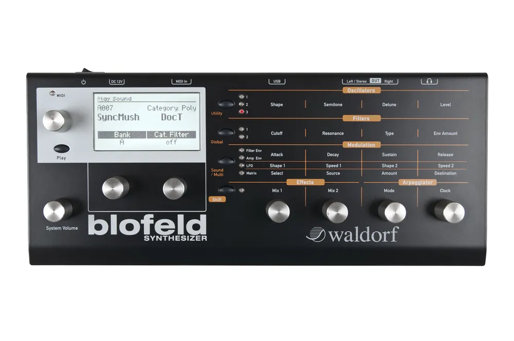 Sonderaktion Waldorf Blofeld Desktop - Black