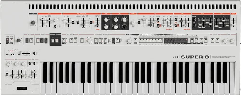 Preisknaller UDO Audio Super 8 Keyboard White