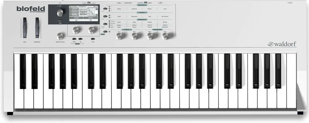 Waldorf Blofeld Keyboard Synthesizer - White Knallerangebot