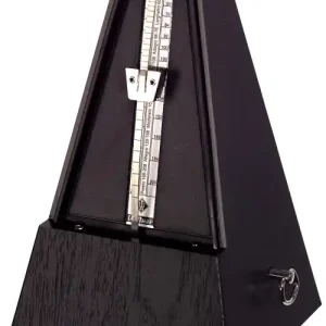 Wittner Taktell Pyramide mit Glocke Schwarz Sonderangebot