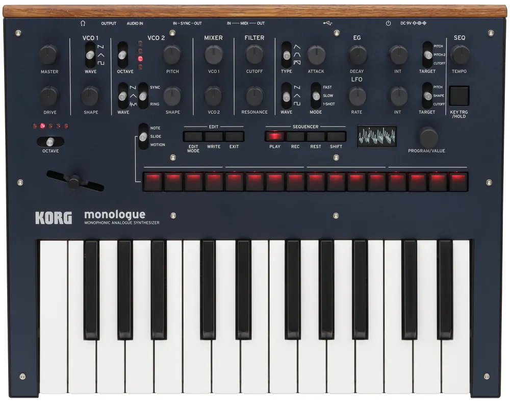 Direkt Vom Hersteller Korg Monologue Blue
