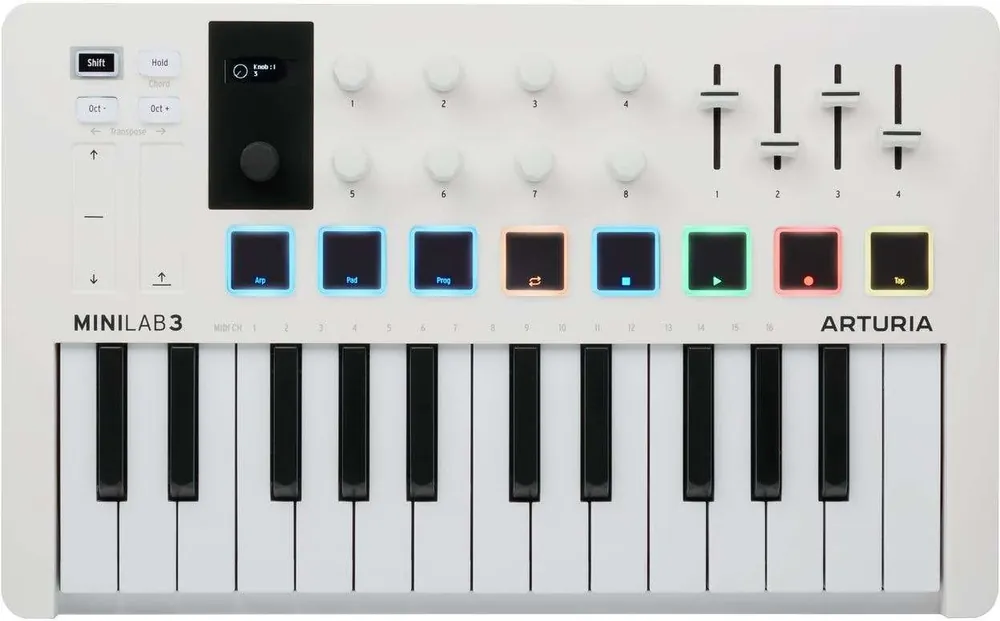 Arturia MiniLab 3 White Must-Have