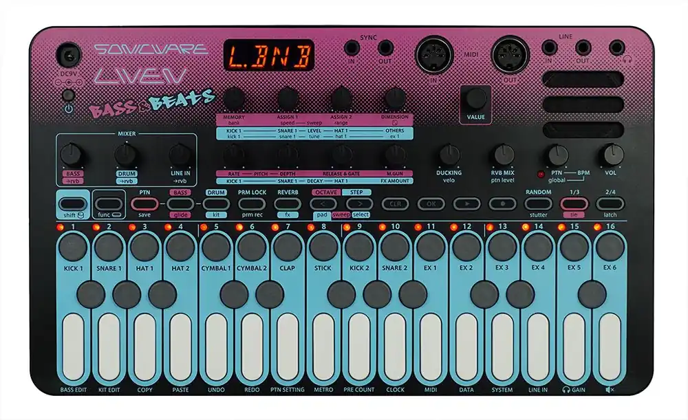 Abverkauf Sonicware LIVEN Bass & Beats