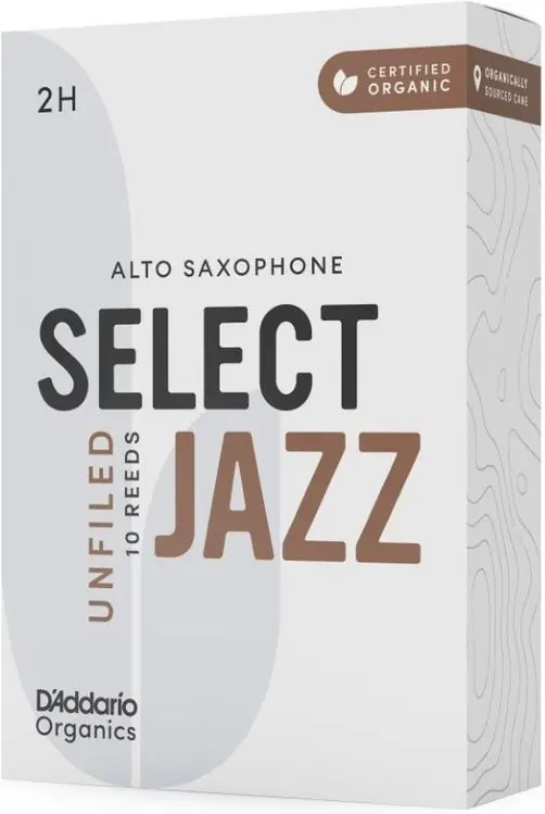 DAddario Woodwinds Organic Sel. Jazz Unfiled ALT 2H Meistverkauft