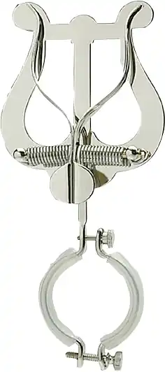 Nur Heute Marschgabel Klarinette, am Becher anschraubbar, verstellbarer Ring