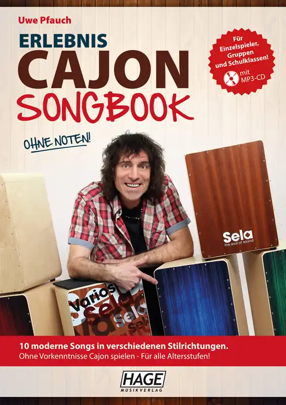 Pfauch U, Erlebnis Cajon Songbook Begrenztes Angebot