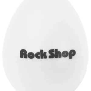 Rock Shop Egg Shaker Weiß Neuheit