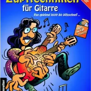 Bursch Peter  Zupftechniken f. Gitarre+CD Neue Kollektion