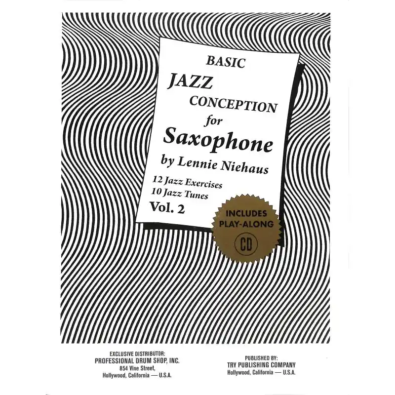 Sale Niehaus Lennie Basic Jazz Conception Sax 2