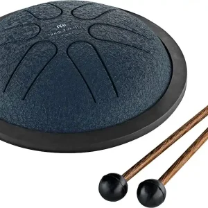 Meinl Sonic Energy MSTD2NB Mini Steel Tongue Drum A Major Navy Blue Saisonangebot