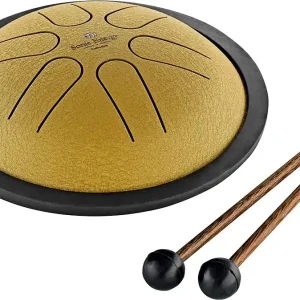 Sonderaktion Meinl Sonic Energy MSTD3G Mini Steel Tongue Drum Gold B Major
