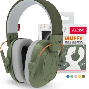 Alpine Muffy Kids Kapselgehörschutz Green Zertifiziert