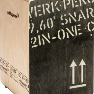 Nur Heute Schlagwerk Cajon 2inOne Black Edition medium