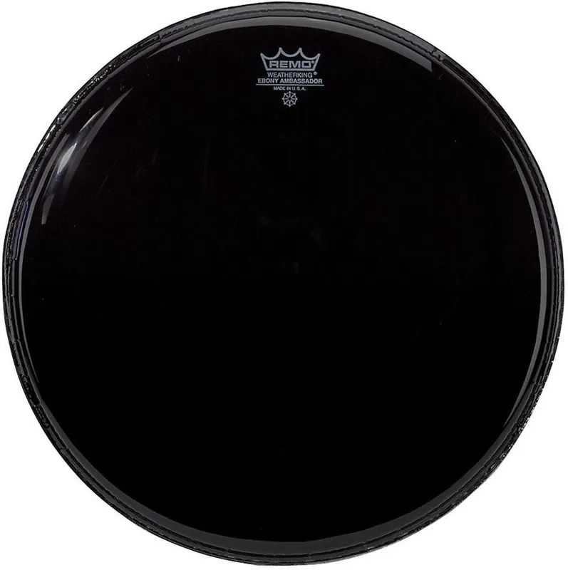 Remo Ebony Ambassador Bass Drum 20 Highlight