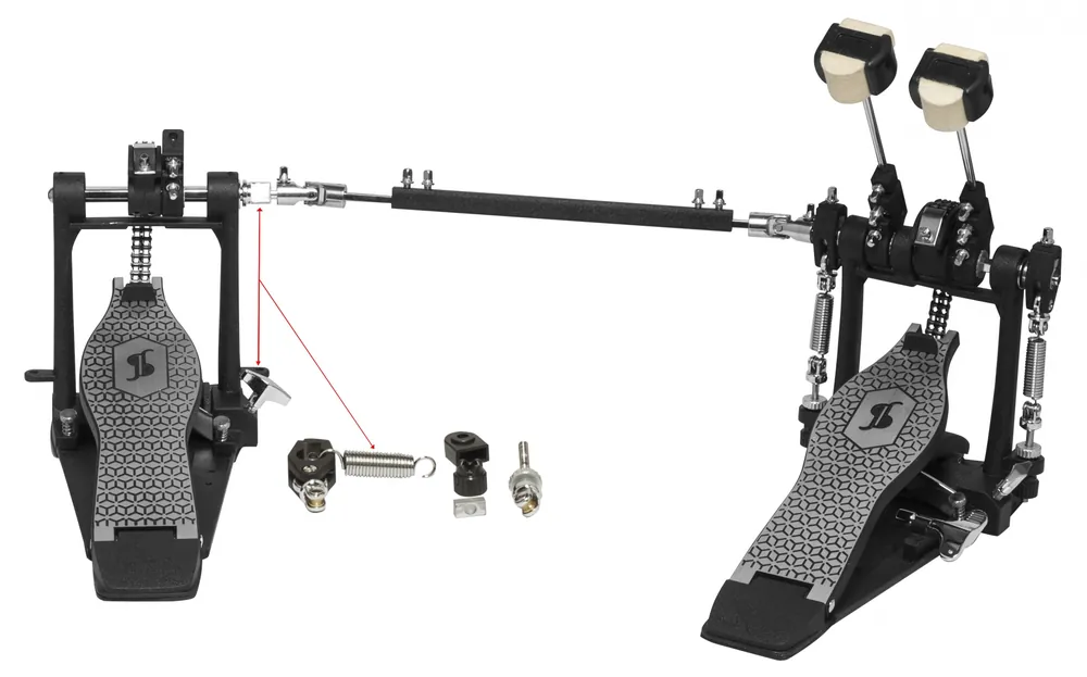 Stagg PPD-52 Pro Double Bass Drum Pedal Billig