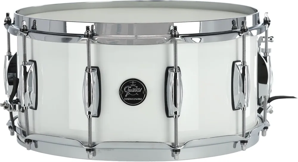 Gretsch GR805.690 Renown Snare Drum - Piano White (14x6,5”) Expressversand