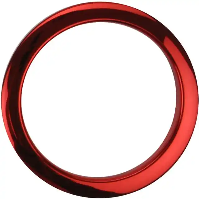 Top-Angebot Bass Drum O`s HCR4 Red Chrome Drum O's 4