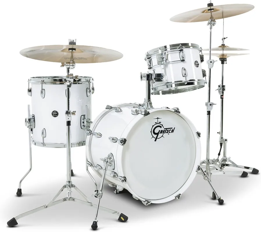Begrenztes Angebot Gretsch GR805.040 Renown - Piano White (12“/14“/18“)