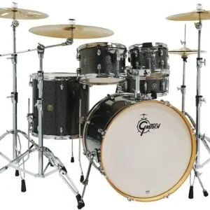 Preisreduziert Gretsch GR804.076 Catalina Maple Shell Pack - Black Stardust (10"/12"/16"/22"/14"x6")