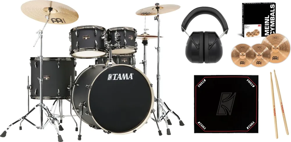 Tama Imperialstar Bundle - Blacked Out Black 22" Geprüft