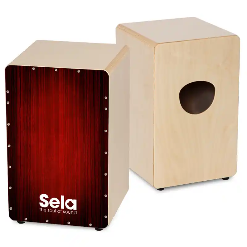 Sela SE 050 Varios Snare Cajon Red Knallerangebot