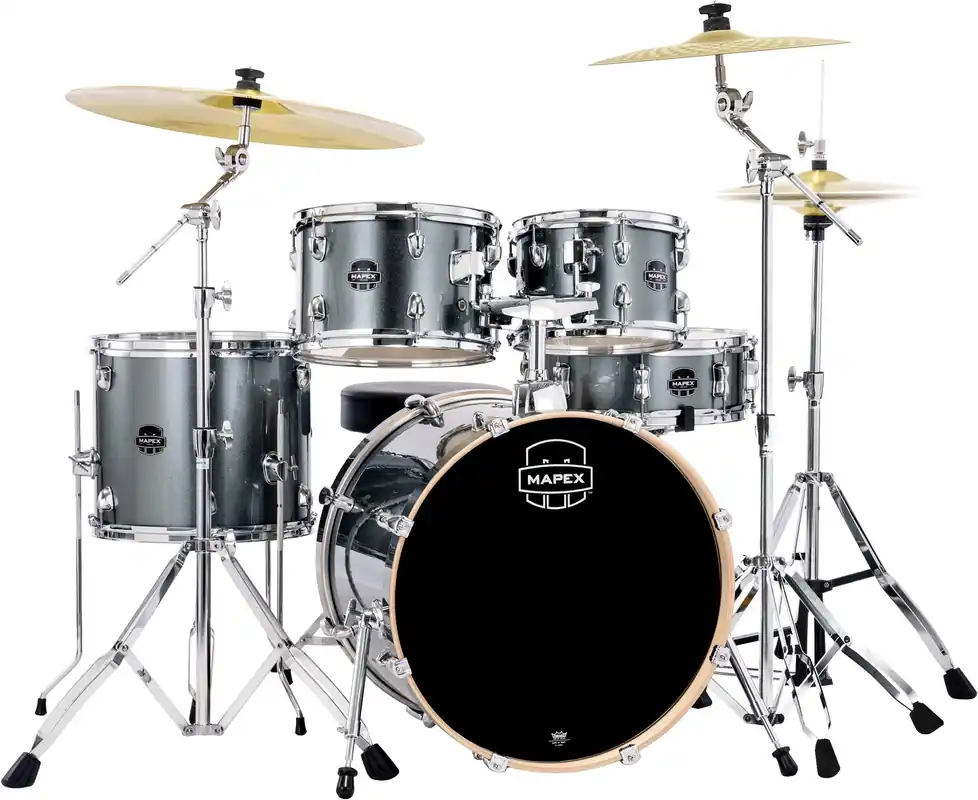 Gratis Versand Mapex MXVE5045FTZVC Venus Fusion Set - Steel Blue Metallic