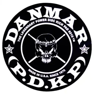 Danmar 210SK Bass Drum Kick Pad "Skull" Single Pedal Bestpreis