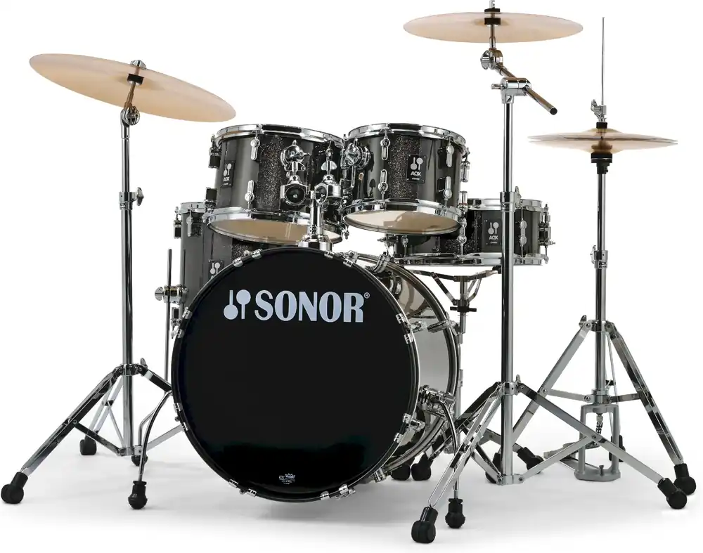 Sonor AQX Studio Set Black Midnight Sparkle Neu Im Sortiment