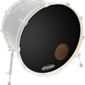 Begrenztes Angebot Evans BD20RB EQ3 Resonant Black 20