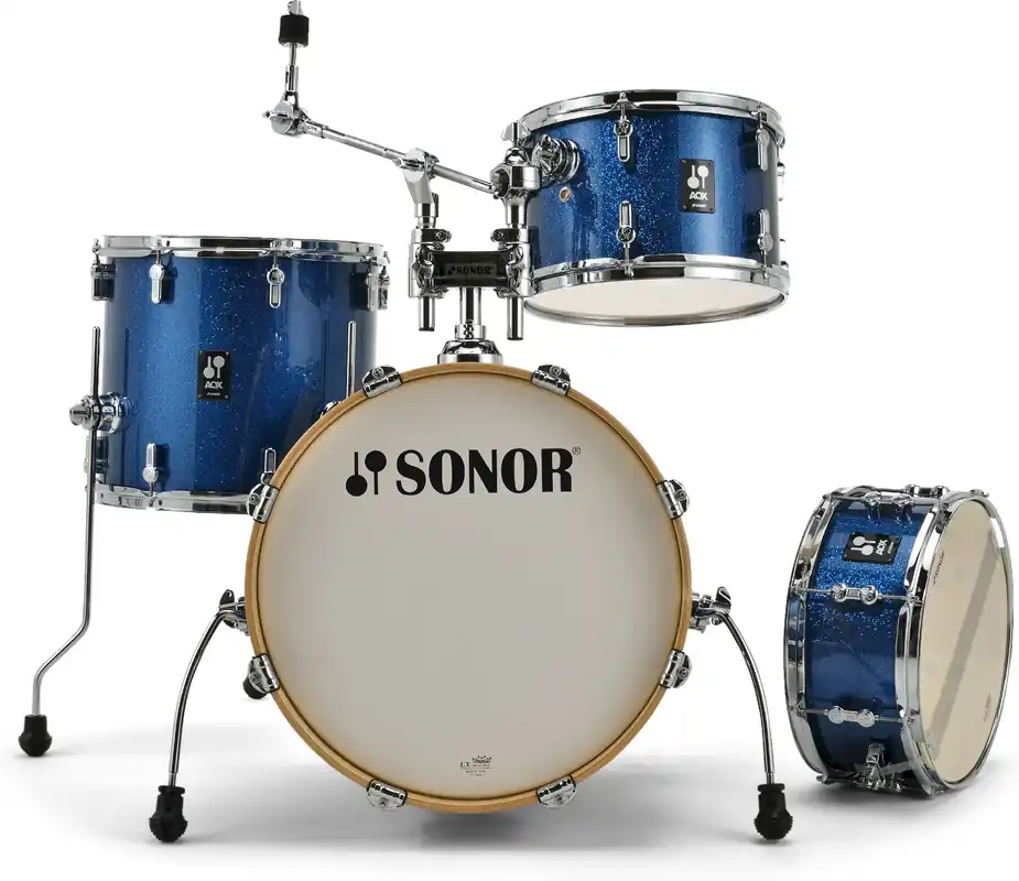 Preisknaller Sonor AQX Jungle Set Blue Ocean Sparkle