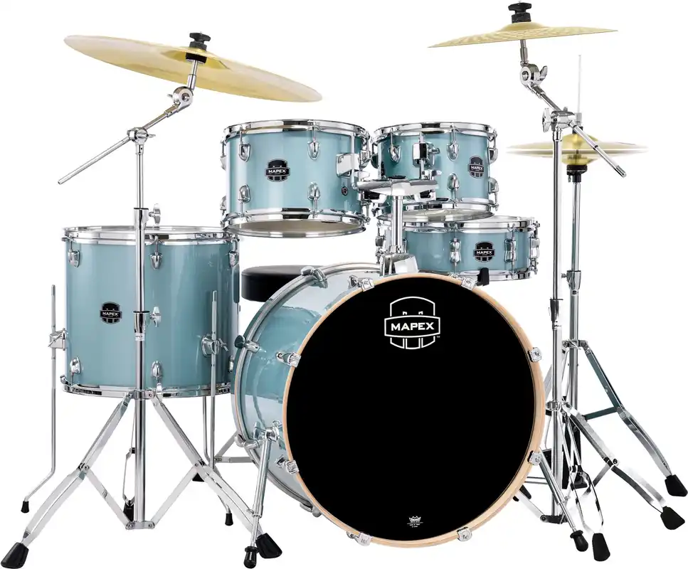 Mapex MXVE5295FTZVJ Venus Stage Set - Aqua Blue Sparkle Zertifiziert