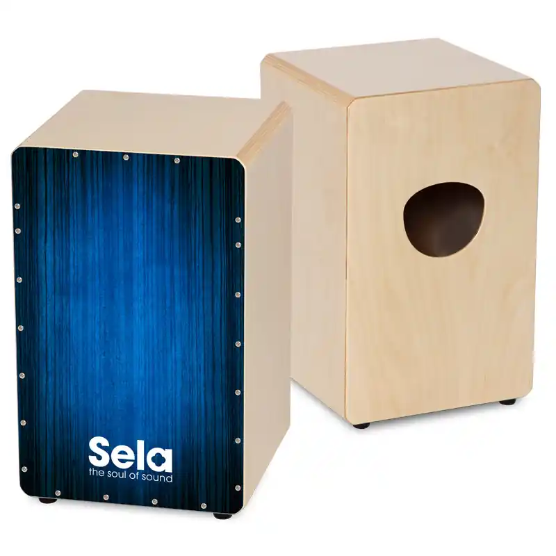 Sela SE 052 Varios Snare Cajon Blue Gratis Versand
