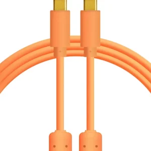 Sonderaktion DJ TechTools USB-C to C Chroma Cable orange straight (ca. 1,0m)