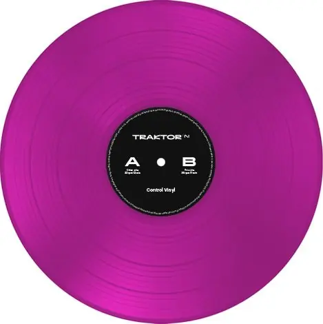 Kostenloser Versand Native Instruments Traktor Control Vinyl MK2, Neon Pink