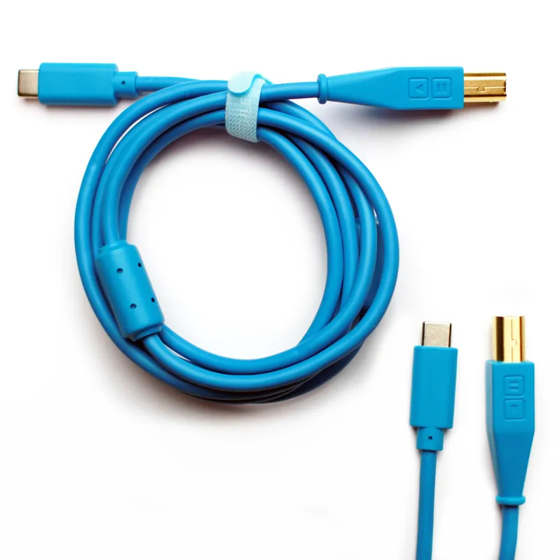 DJ Techtools USB-C Chroma Cable blue ca. 1,5m Neue Ware